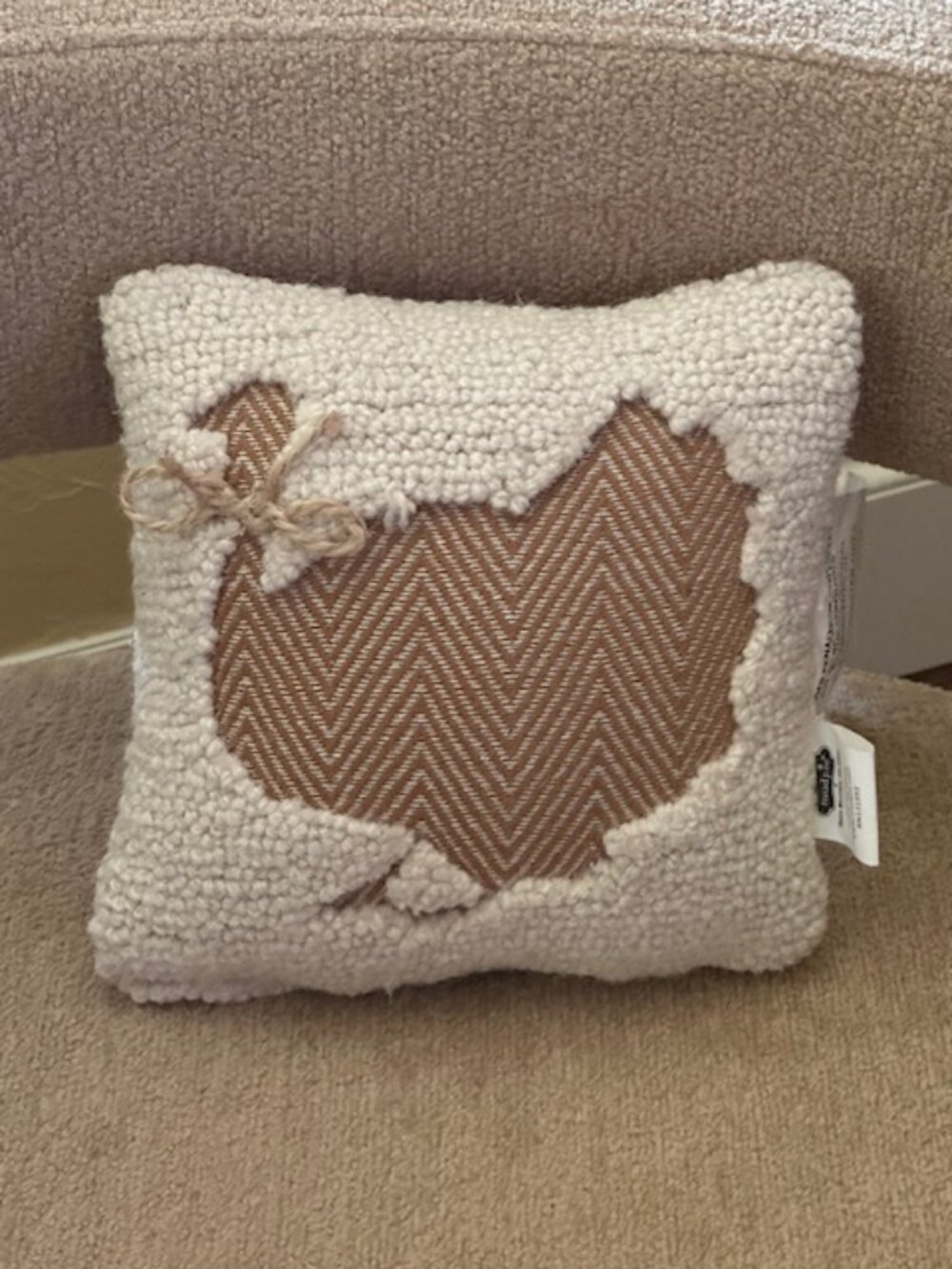 Mini Turkey Hook Pillow by Mud Pie